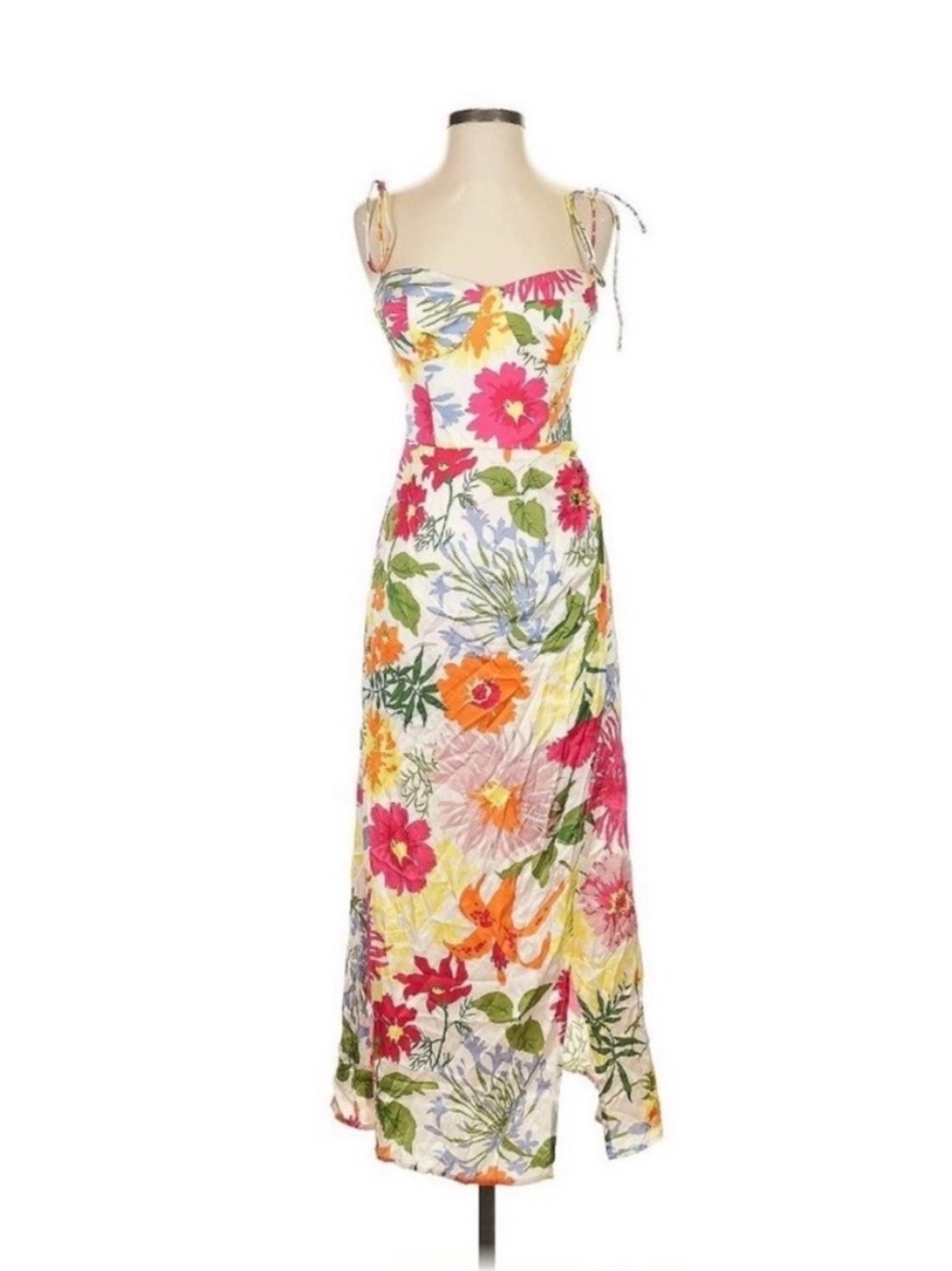 REFORMATION Marguerite Silk Dress- NWT size 0